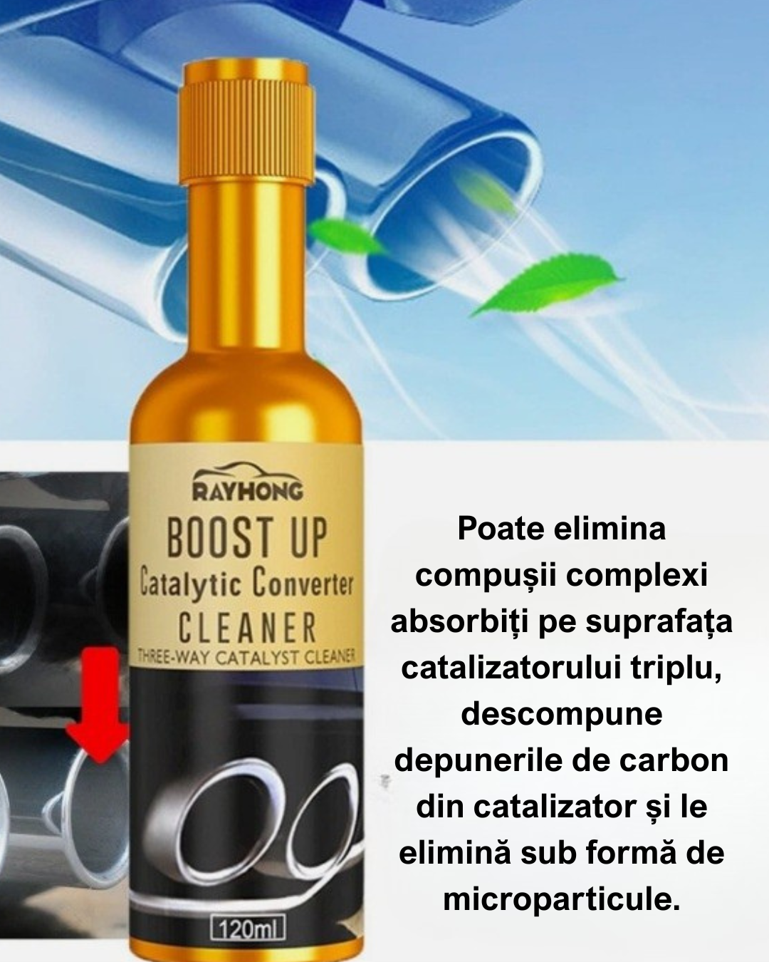 Curățător pentru convertor catalitic