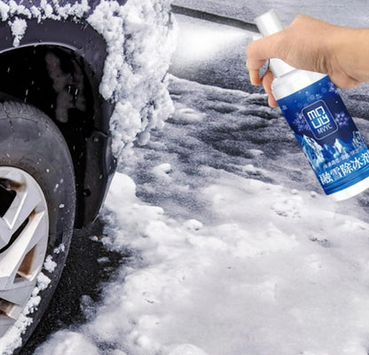 Spray Dezghețant pentru Parbriz – 100ml | Îndepărtează Instant Gheața și Zăpada